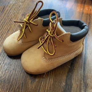 Timberland infant crib booties boots baby